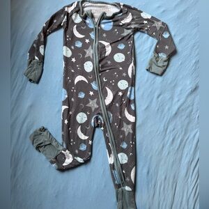 Little Sleepies Blue to the Moon Zippy